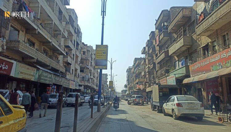 شارع السوق في مدينة إدلب - نورث برس