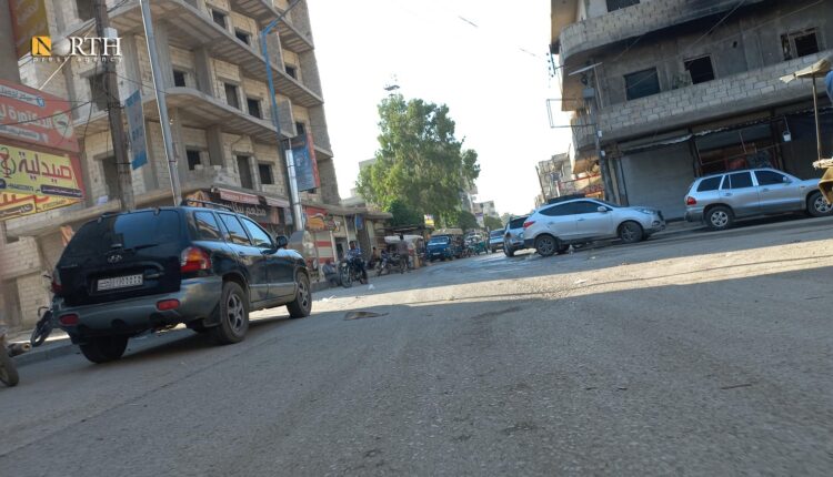 شارع السوق في مدينة جرابلس شرقي حلب - نورث برس