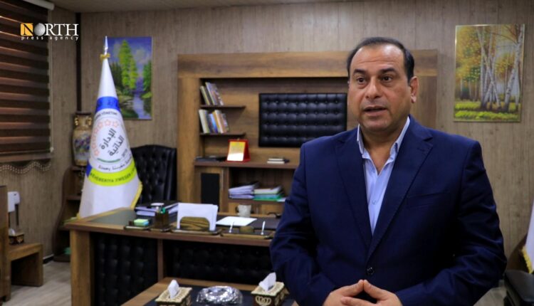 عبد حامد المهباش الرئيس المشارك للمجلس التنفيذي في الإدارة الذاتية - نورث برس
