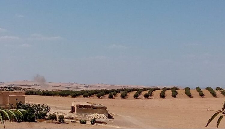 قصف تركي على قرية الحصان بريف منبج- نورث برس