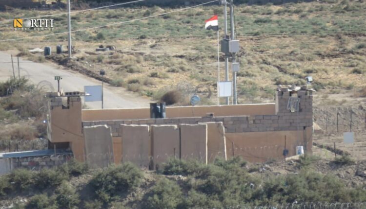 مقر عسكري للحشد الشعبي العراقي على الحدود السورية العراقية - نورث برس