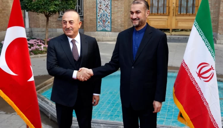 وزير الخارجية الإيراني ونظيره التركي- إنترنت