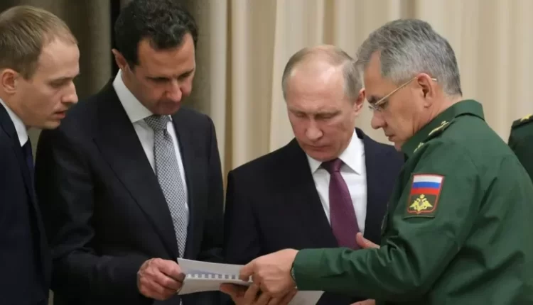 بوتين وبشار الأسد - AFP