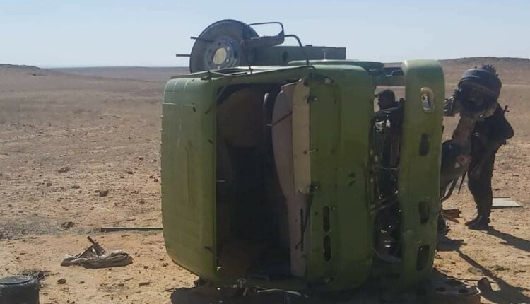 سيارة عسكرية للقوات الحكومية استهدفت ببادية المسرب غربي ديرالزور – متداول