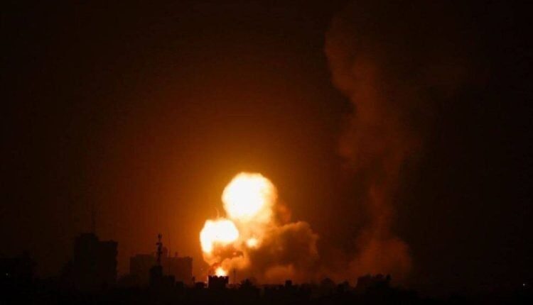 ضربة إسرائيلية سابقة بمحيط مطار دمشق الدولي