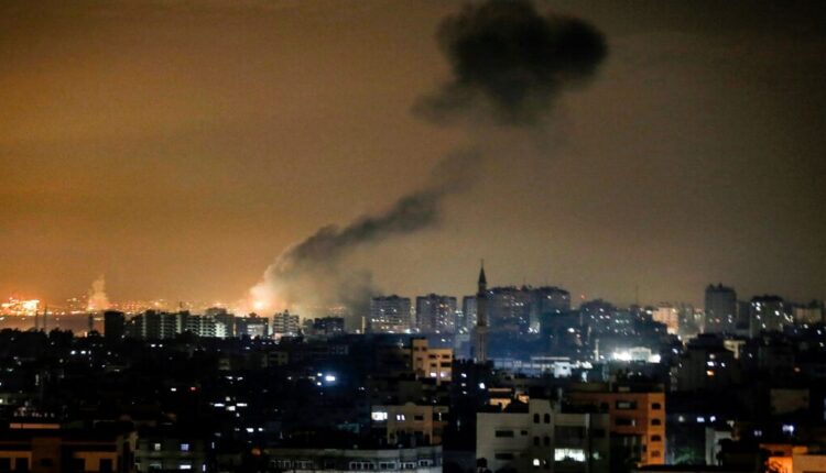 قصف اسرائيلي سابق على ريف العاصمة دمشق- Getty Images