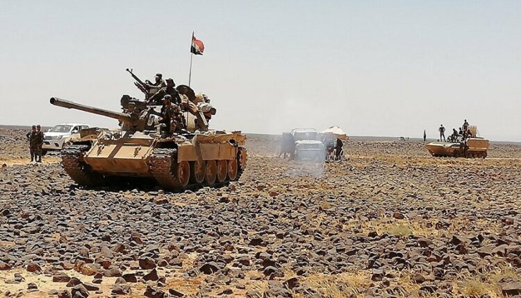 قوات حكومية في عملية تمشيط ببادية دير الزور - متداول