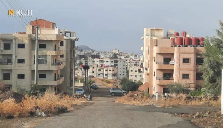 مبانٍ سكنية في السويداء- نورث برس