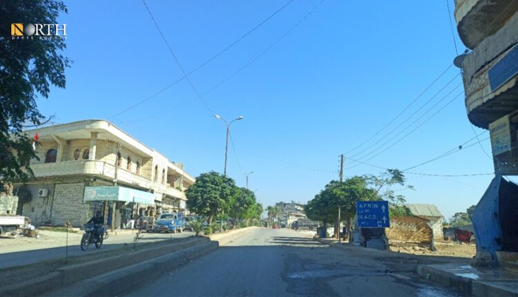 ناحية جنديرس طريق عفرين - نورث برس