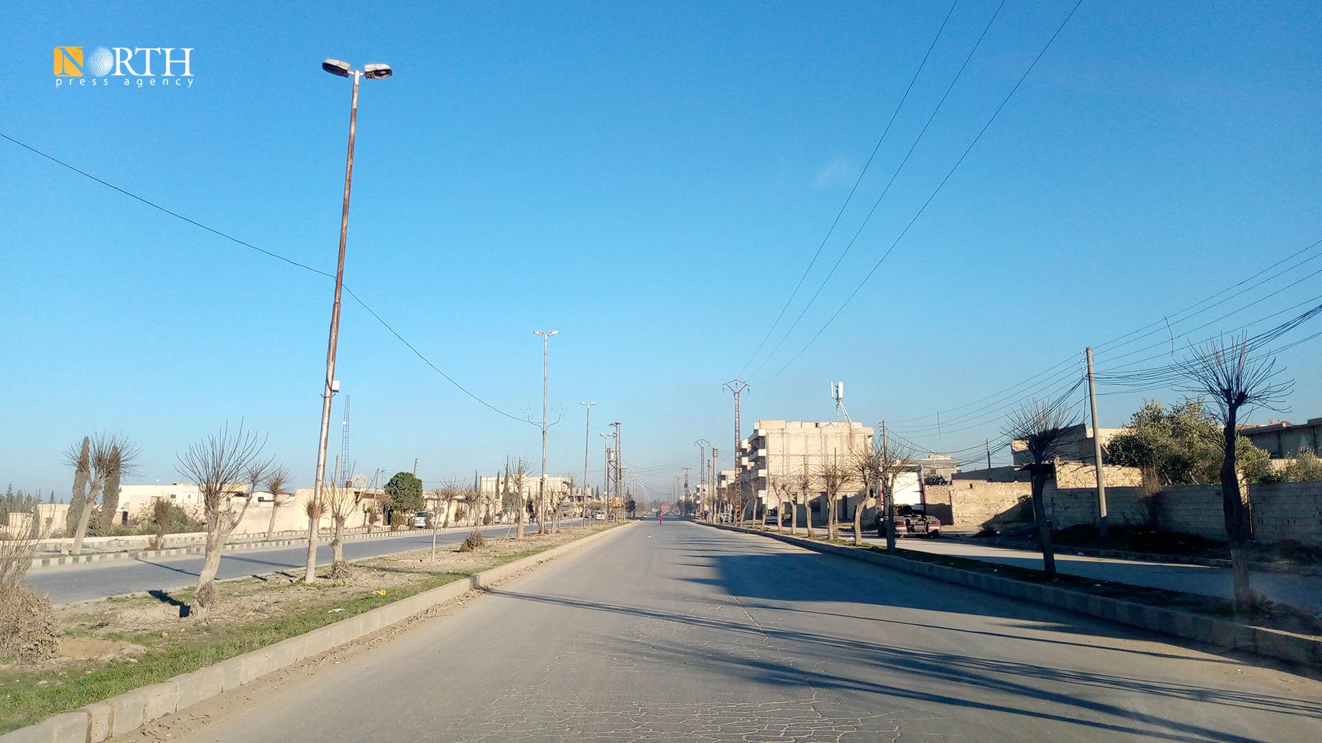 شبكة كهربائية لمولدة كهرباء في منبج – نورث برس
