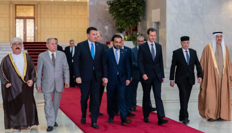 الرئيس الأسد ورؤساء وأعضاء البرلمانات العربية في دمشق
