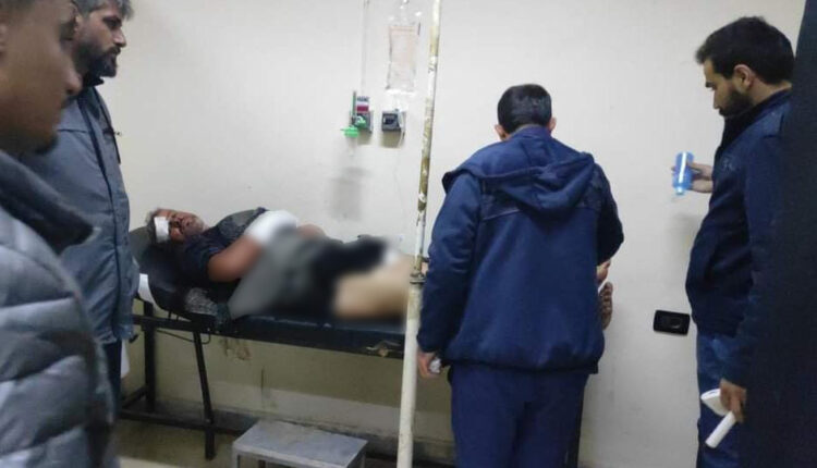 أحد الجرحى في مشفى درعا الوطني - متداول