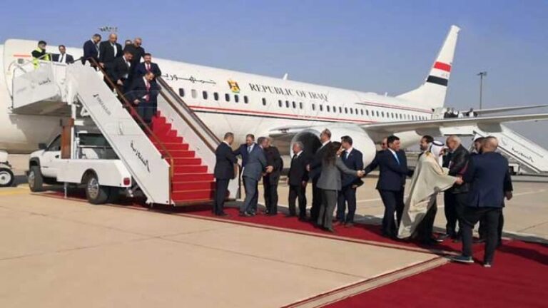 الوفد البرلماني العربي في مطار دمشق الدولي - سانا