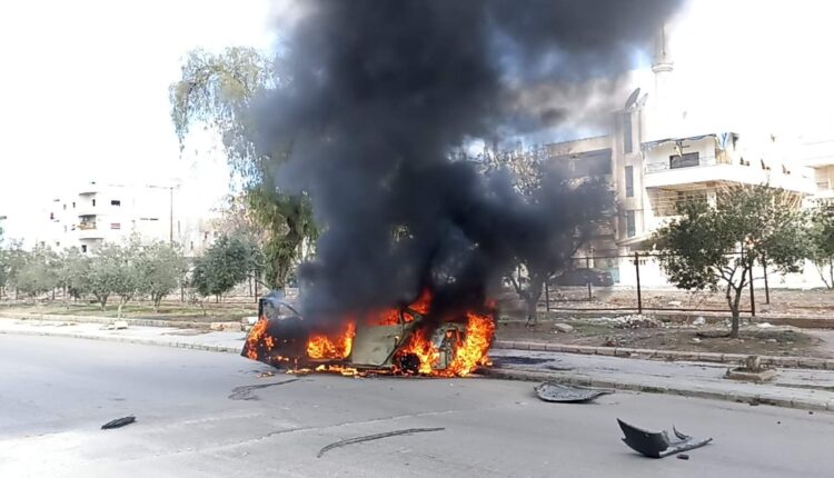 انفجار عبوة ناسفة بسيارة في مدينة درعا - متداول