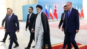 رؤساء إيران وروسيا وتركيا- إنترنت