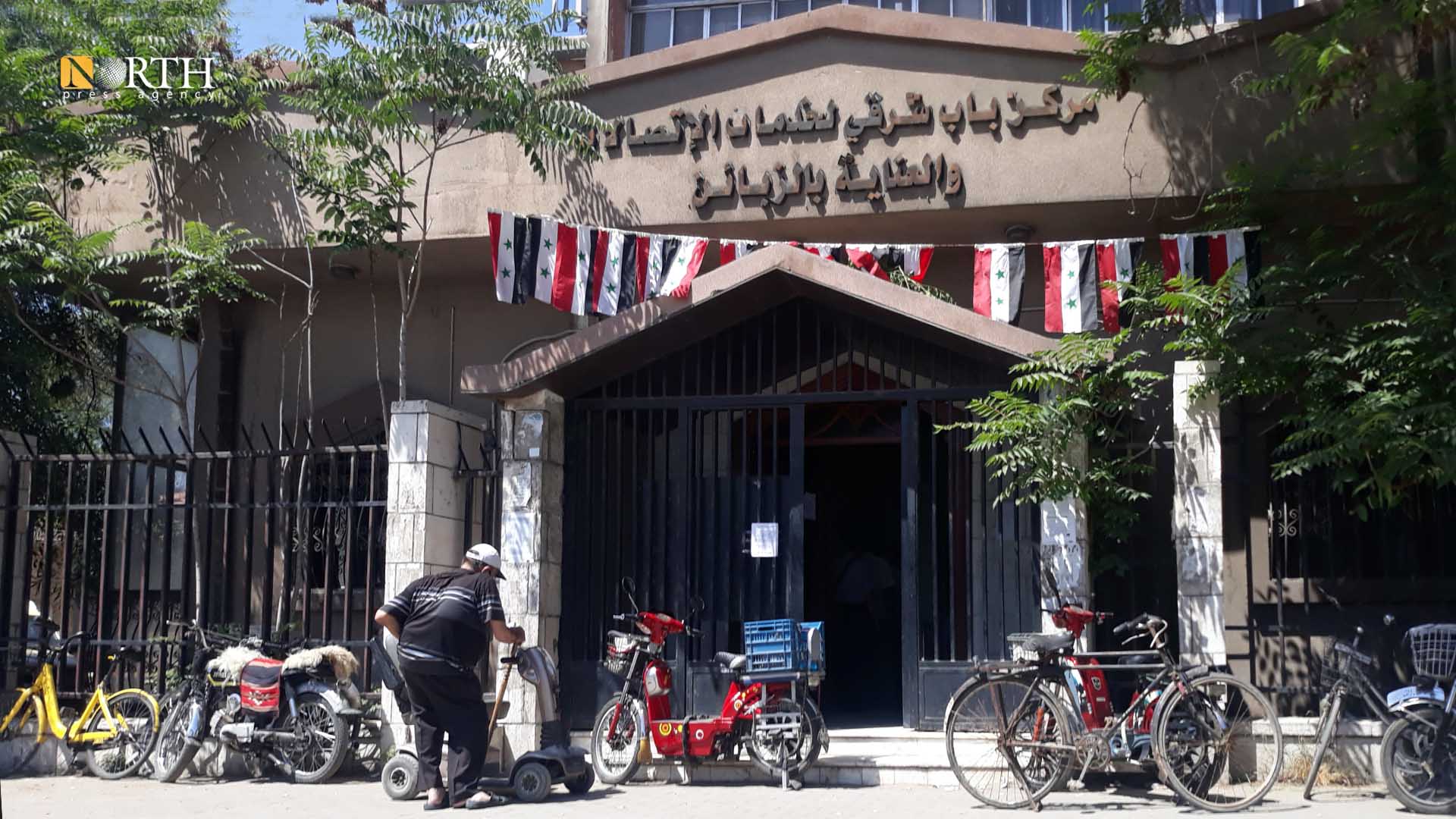 فرع لشركة السورية للاتصالات في دمشق - نورث برس/ أرشيفية