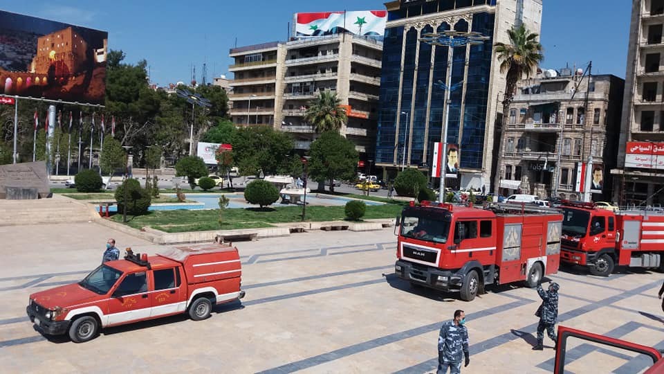 فوج إطفاء حلب - أنترنت