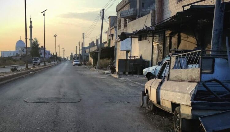 مدينة نوى بريف درعا الغربي – نورث برس- أرشيفية