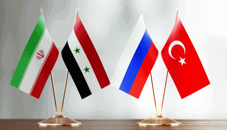 اجتماع رباعي روسي تركي إيراني سوري