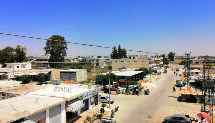 بلدة الشجرة بريف درعا الغربي