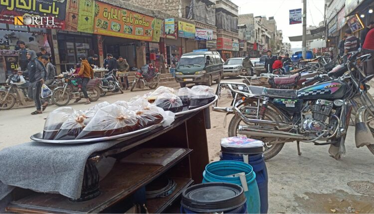 سوق مدينة الدانا شمالي إدلب أول أيام رمضان- نورث برس