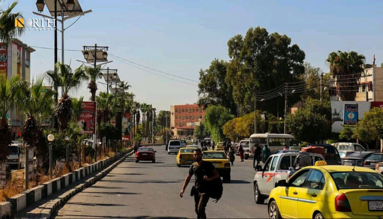 طريق المجمع الحكومي في مدينة درعا – أرشيفية/نورث برس