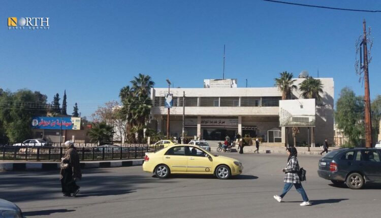 دوار البريد في مدينة درعا - نورث برس