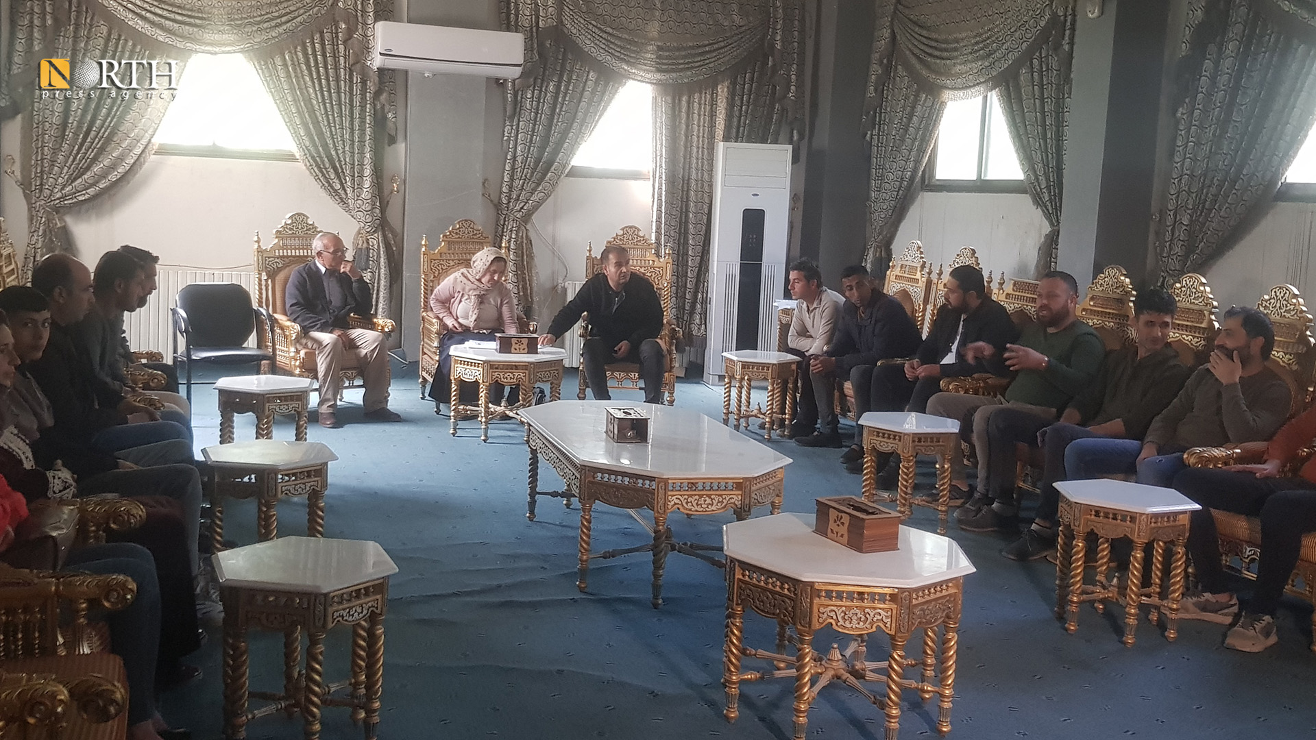 الإدارة الذاتية تجتمع مع عائدين من الجزائر – نورث برس