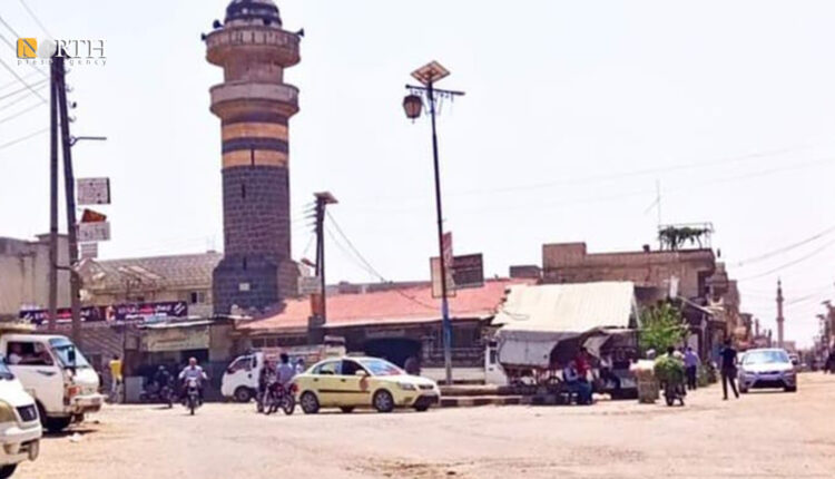 الساحة العامة في مدينة طفس – نورث برس