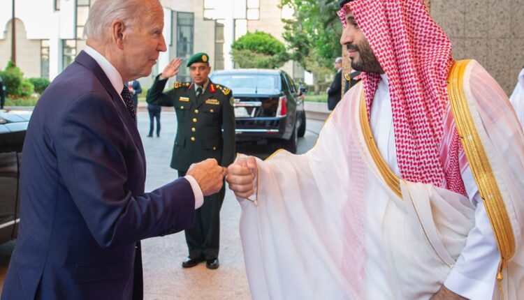 بادين وبن سلمان - إنترنت