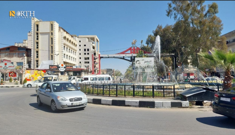 دوار البريد في مدينة درعا – نورث برس