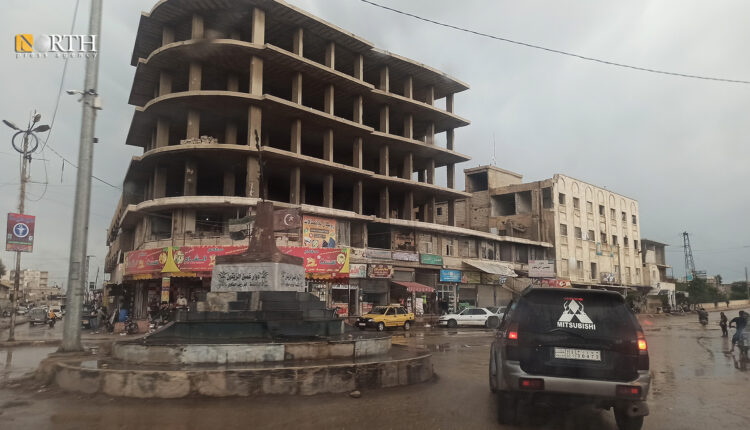دوار كاوا وسط مدينة عفرين - نورث برس