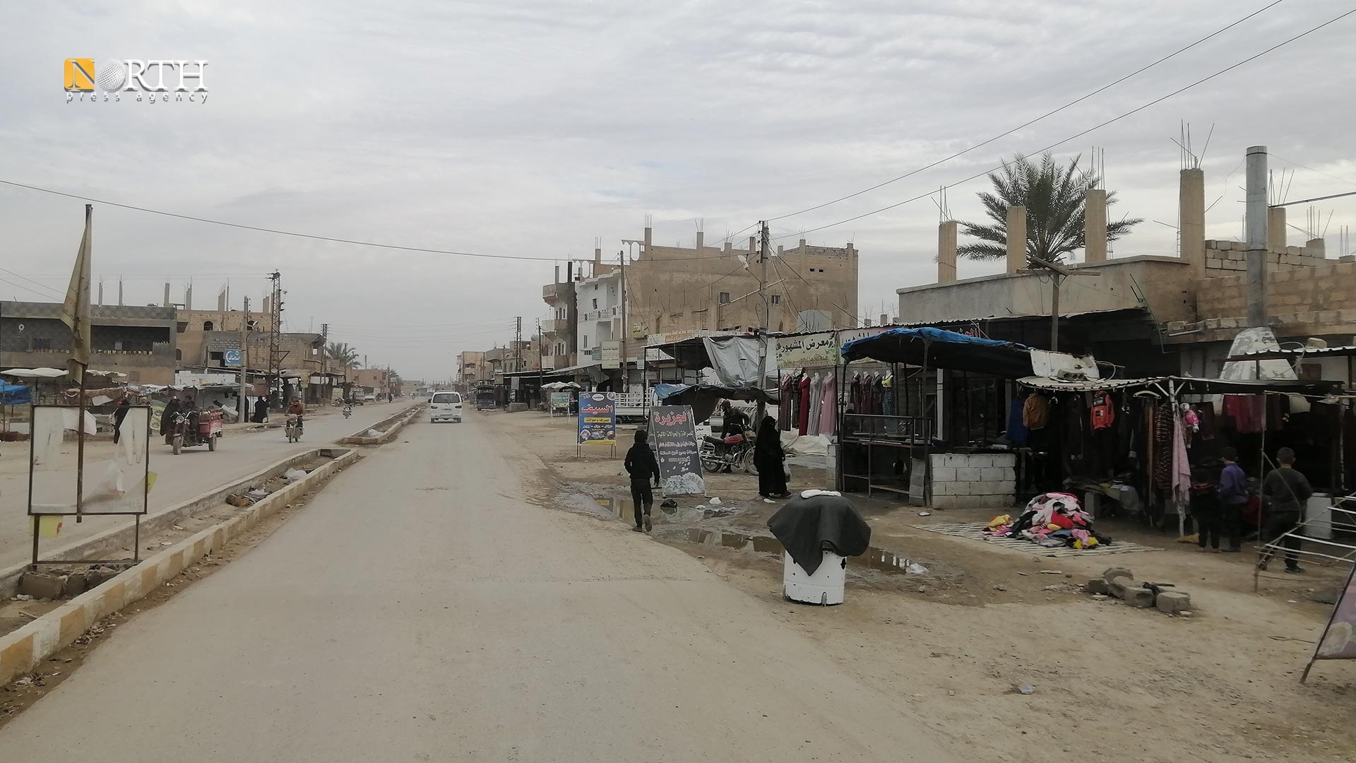 سوق بلدة درنج بريف دير الزور الشرقي – نورث برس