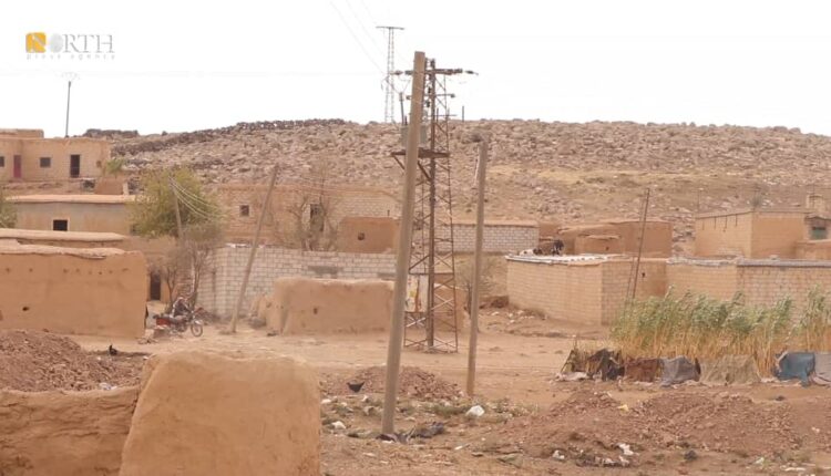قرية عين العبد شرقي بلدة تل تمر – نورث برس