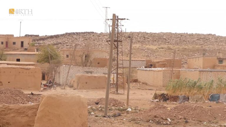 قرية عين العبد شرقي بلدة تل تمر – نورث برس