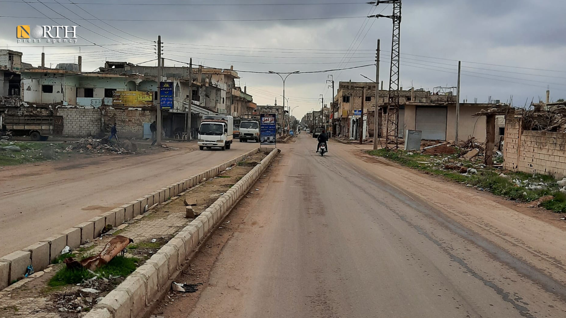 مدينة الحراك بريف درعا الشرقي – نورث برس