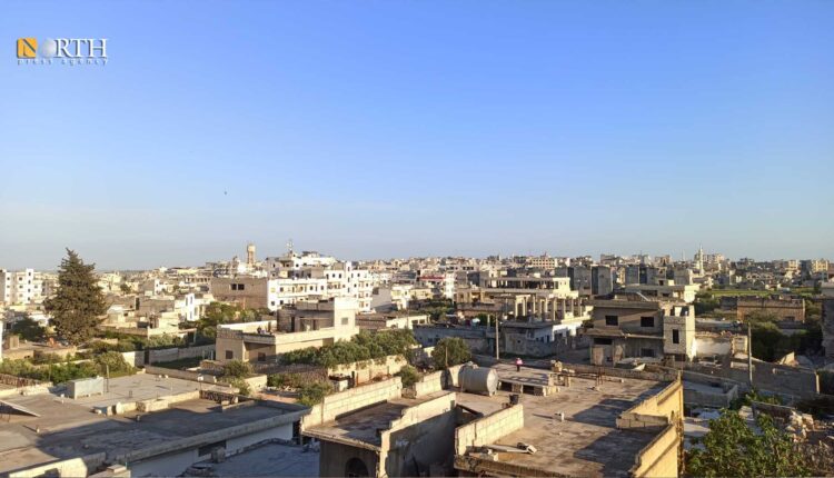 مدينة بنش شرقي إدلب- نورث برس
