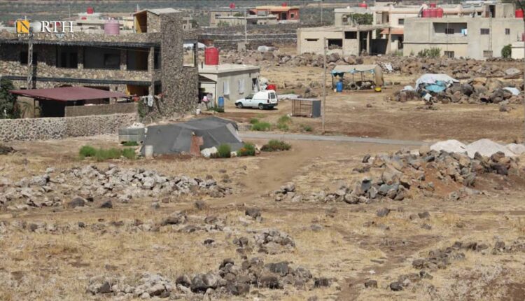 بلدة محجة شمالي درعا – أرشيفية/نورث برس