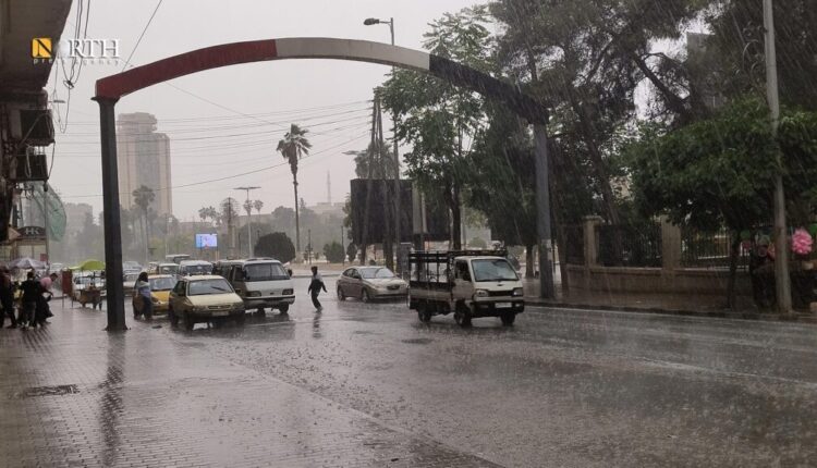 أمطار صيفية غزيرة في مدينة حلب خلال الأيام الماضية – نورث برس