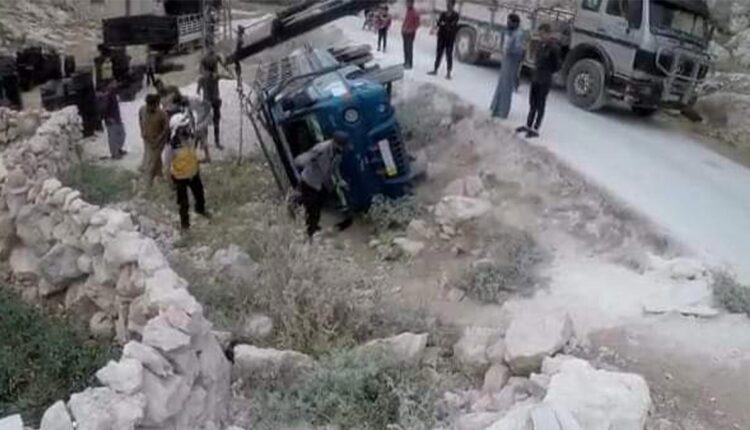 حادث مروري في إدلب شمال غربي سوريا - متداول