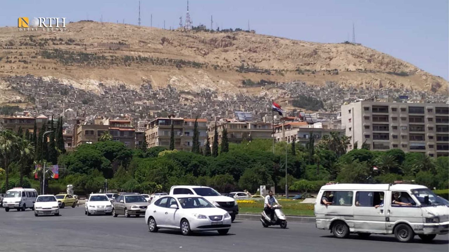 ساحة الأمويين في دمشق - نورث برس/ أرشيفية
