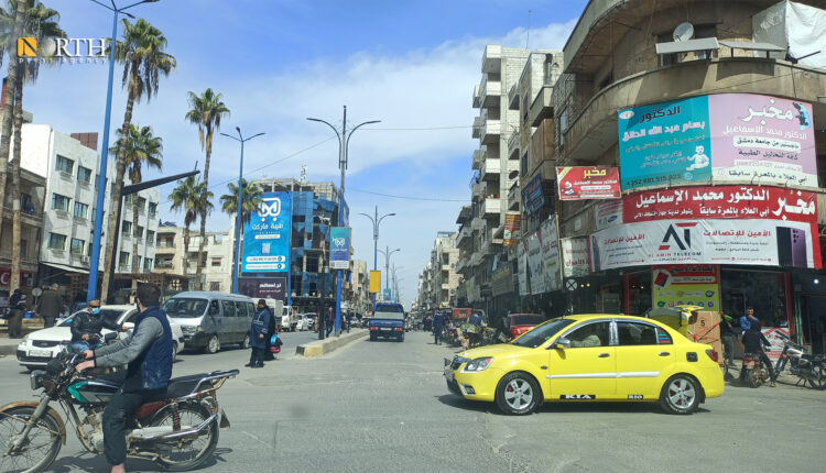 شارع الثورة في مدينة إدلب- نورث برس
