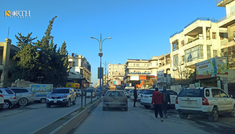 شارع الثورة في مدينة إدلب – نورث برس