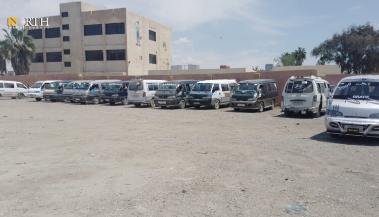 كراج باب بغداد شرقي مدينة الرقة – نورث برس