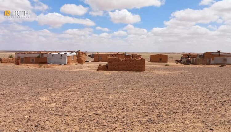 مخيم الركبان على الحدود السورية الأردنية - نورث برس