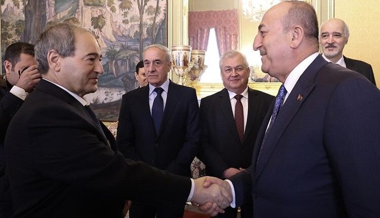 وزيرا خارجية تركيا وسوريا في لقاء بالعاصمة الروسية موسكو - إنترنت