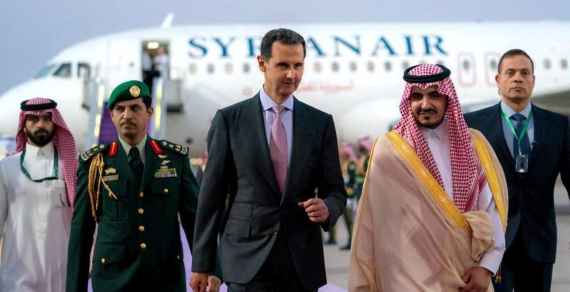 وصول الرئيس السوري إلى السعودية للمشاركة في القمة العربية - رويترز