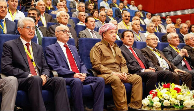 مشاركون في مؤتمر الحزب الديمقراطي الكردستاني سوريا – انترنيت
