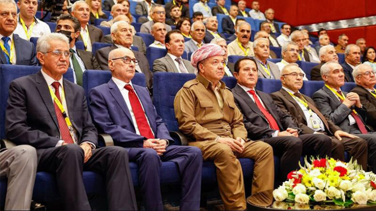 مشاركون في مؤتمر الحزب الديمقراطي الكردستاني سوريا – انترنيت