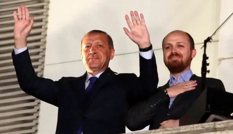 أردوغان ونجله - رويترز